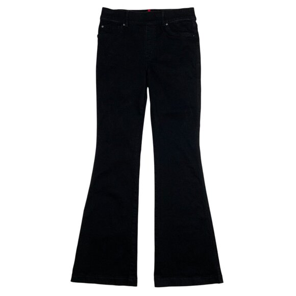 Spanx SPANXshape EveryWear Flare Jean MP Petite Clean Black High Rise Denim - Picture 1 of 11
